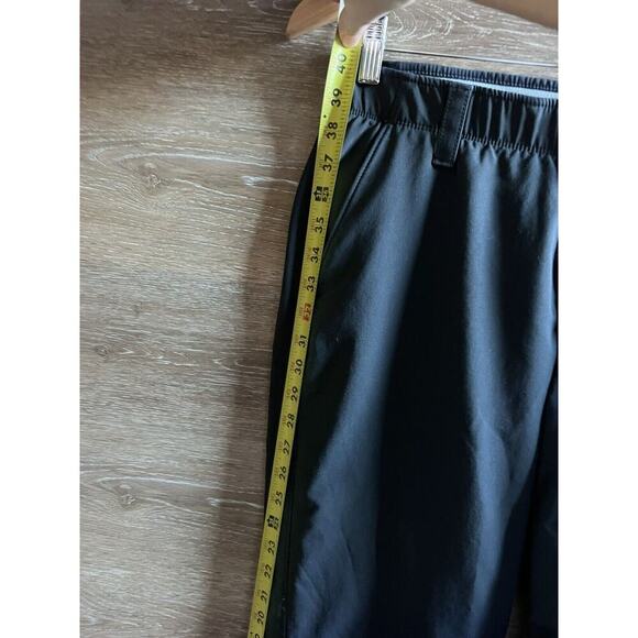 Under Armour Golf Pants Men’s Size 34x32 Black Stretch Elastic Waist - Picture 7 of 11